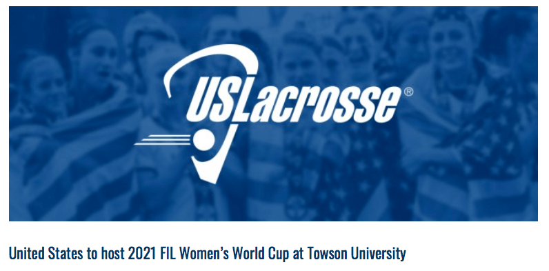 21年女子ラクロス世界大会会場決定 会場 Usa Lacrosse Plus Japan ラクロスプラス