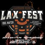 【LAX FEST】イベント詳細決定|アイドル戦・ラクロス体験会・クリニック